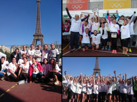 20km de Paris, équipe solidaire Un Maillot Pour la Vie et Périclès Group